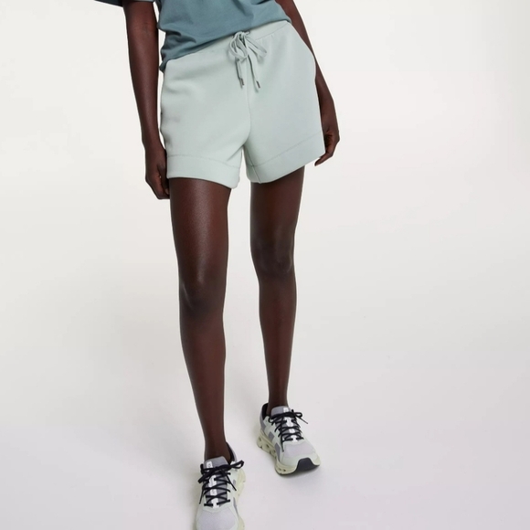 CALIA, Women's Soft Scuba Shorts, Gray Bog, Size Small - NEW!! - Picture 1 of 11